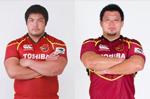 知念雄選手＆湯原祐希選手の写真