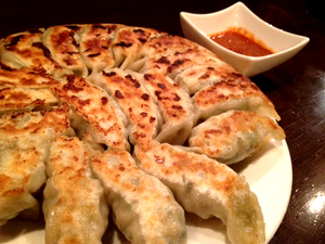 餃子デーの様子。