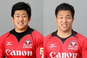 橋野皓介選手＆原田季郎選手の写真