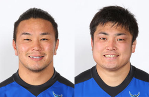 林　泰基選手　＆　谷田部　洸太郎選手の写真