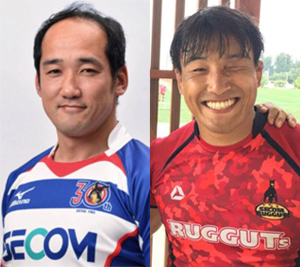 石橋選手と藤田選手のの写真