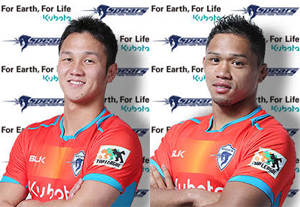 井上大介選手＆合谷和弘選手の写真
