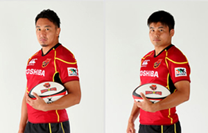 望月雄太　選手　＆　中居智昭　選手の写真