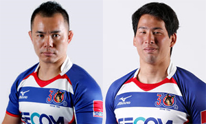 岡選手と山下選手の写真