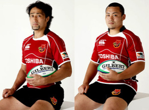 大野均選手 & 三上正貴選手の写真