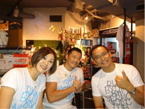 マスターと容子さんと村上晃一さん