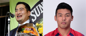 山本紘史選手＆藤田貴大選手の写真