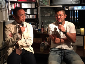 富岡鉄平選手の写真