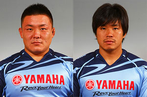山本幸輝選手 & 大田尾竜彦プレイング・アドバイザーの写真