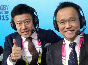 村上晃一さんと矢野武さんの写真