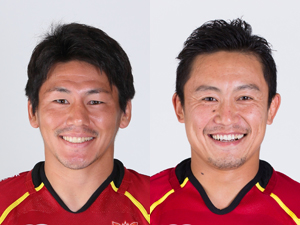吉田朋生選手と藤井淳選手の写真